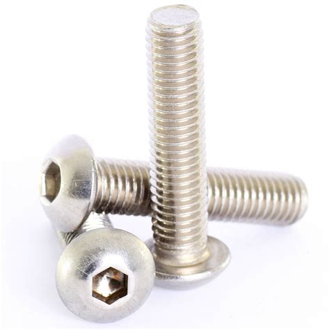 stainless button head sheet metal screws|stainless button head allen bolts.